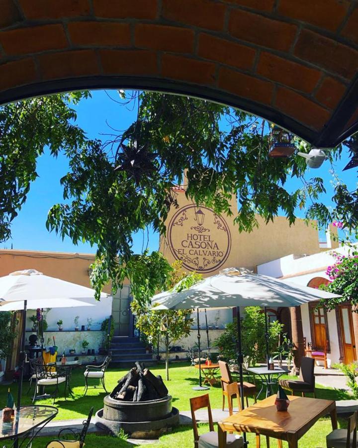 Hotel Casona El Calvario Huichapan ภายนอก รูปภาพ