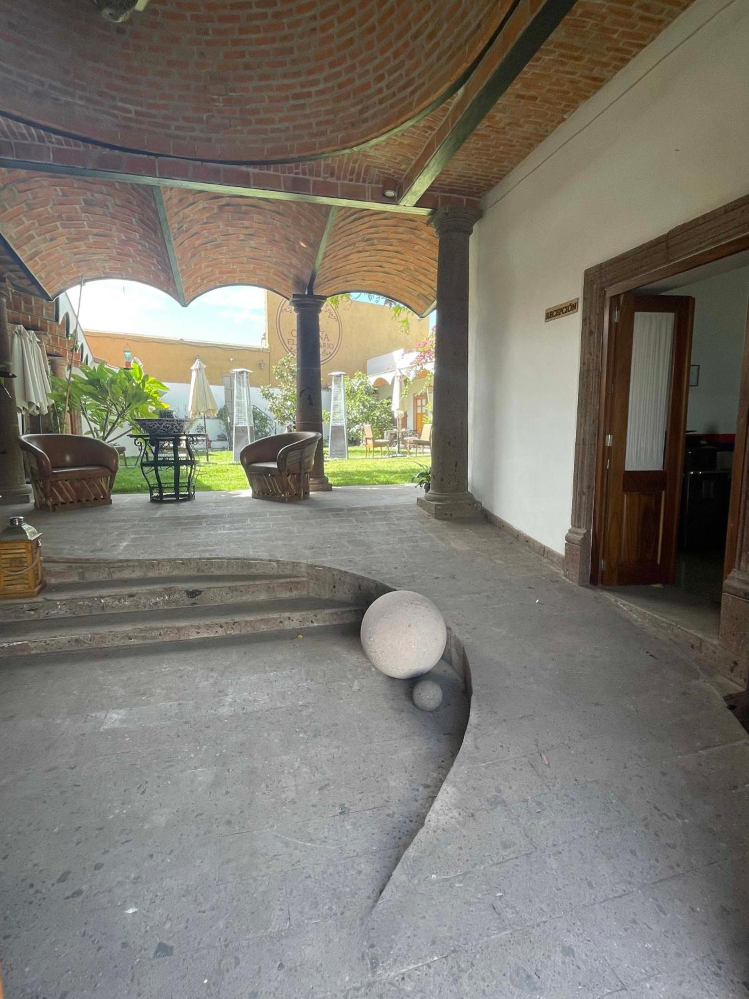Hotel Casona El Calvario Huichapan ภายนอก รูปภาพ