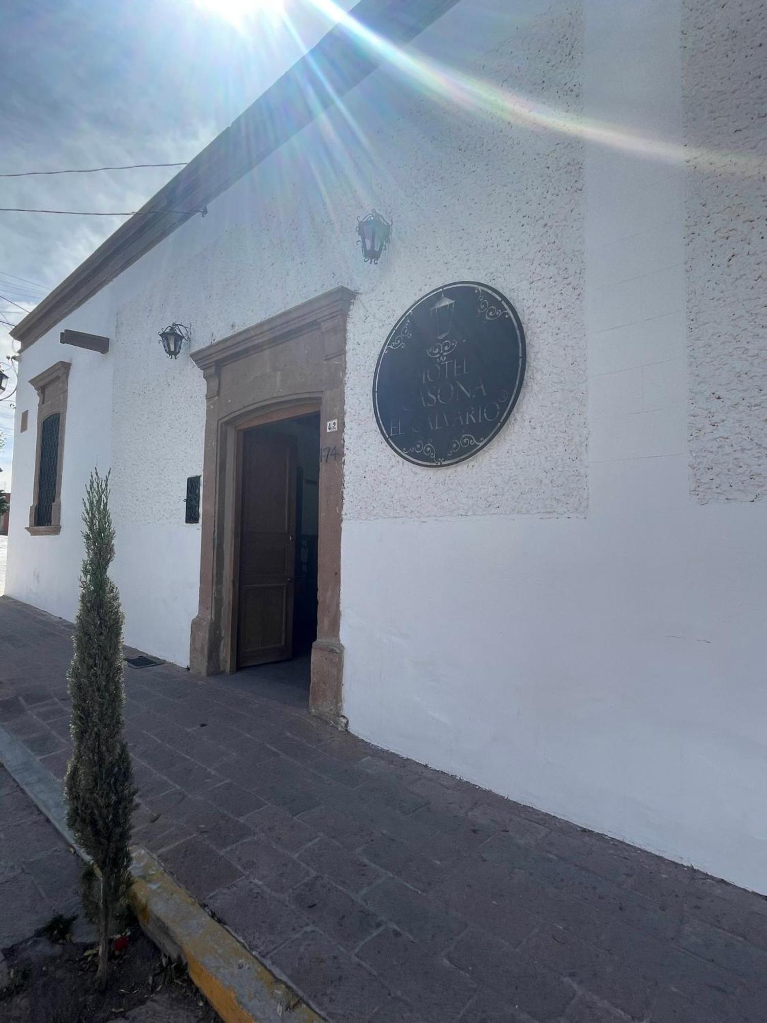 Hotel Casona El Calvario Huichapan ภายนอก รูปภาพ
