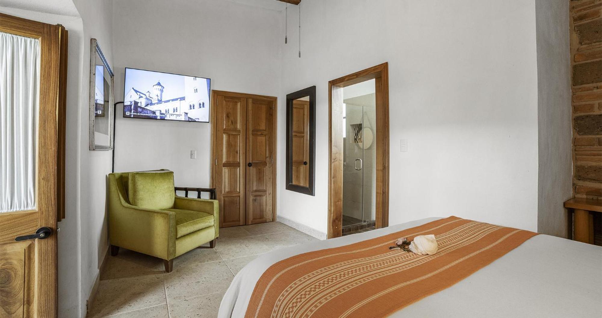 Hotel Casona El Calvario Huichapan ภายนอก รูปภาพ